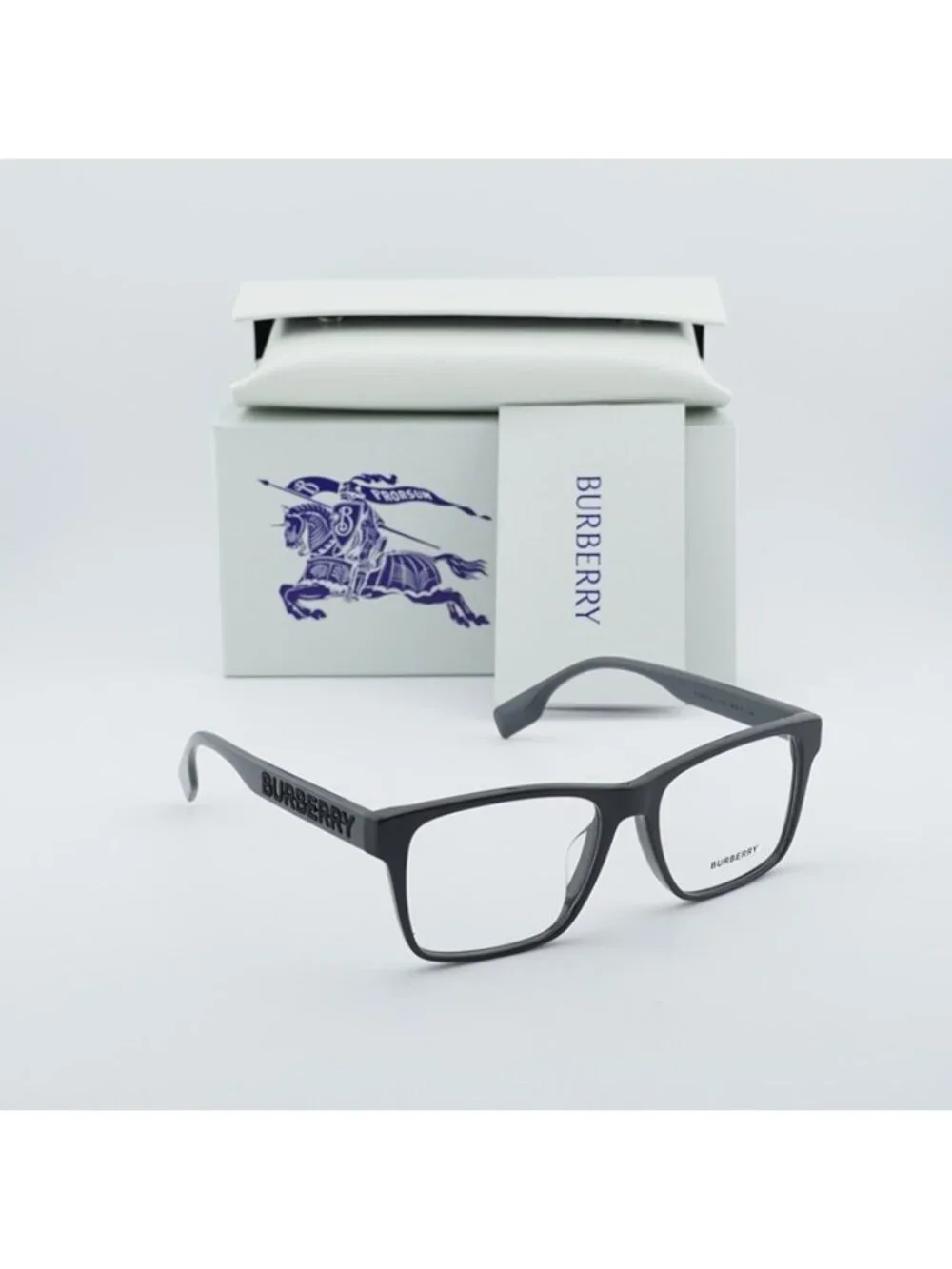 Burberry BE2393D 4185 Men Eyeglasses Grey 55mm Rectangle Frame - Picture 6 of 10